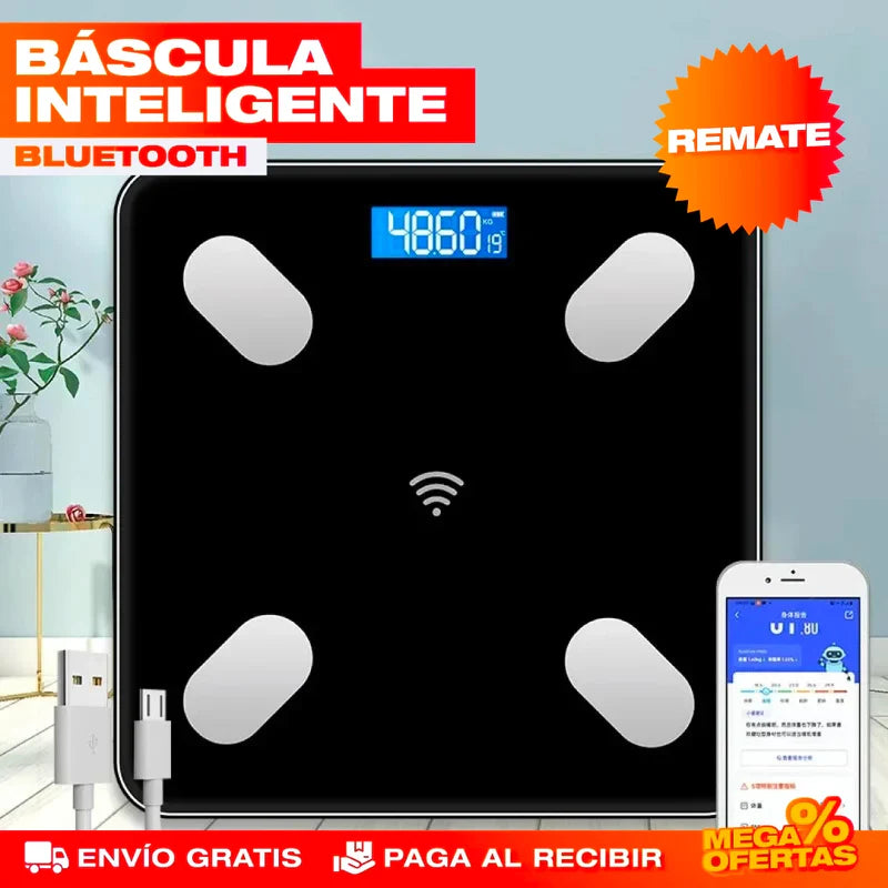 VidaSync BASCULA INTELIGENTE BLUETOOTH