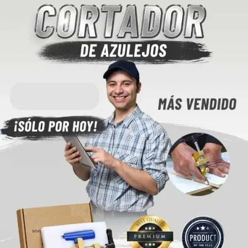CORTADOR DE AZULEJOS 👉 Corta vidrio y baldosas sin esfuerzo y con precisión profesional ✨