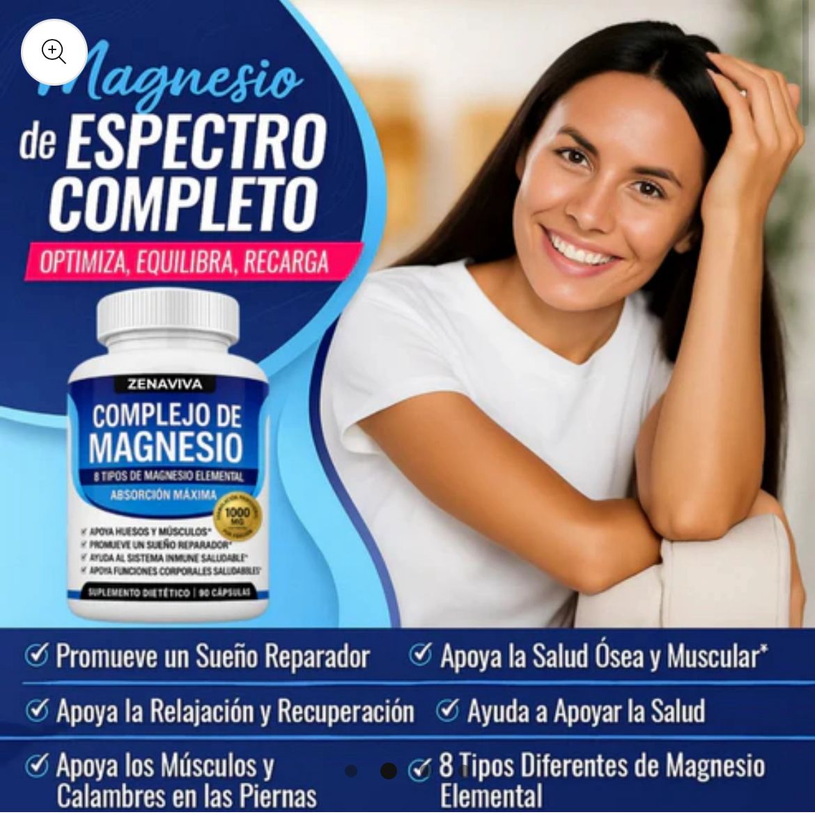 2x1 Complejo de magnesio 8 en 1 Super Oferta