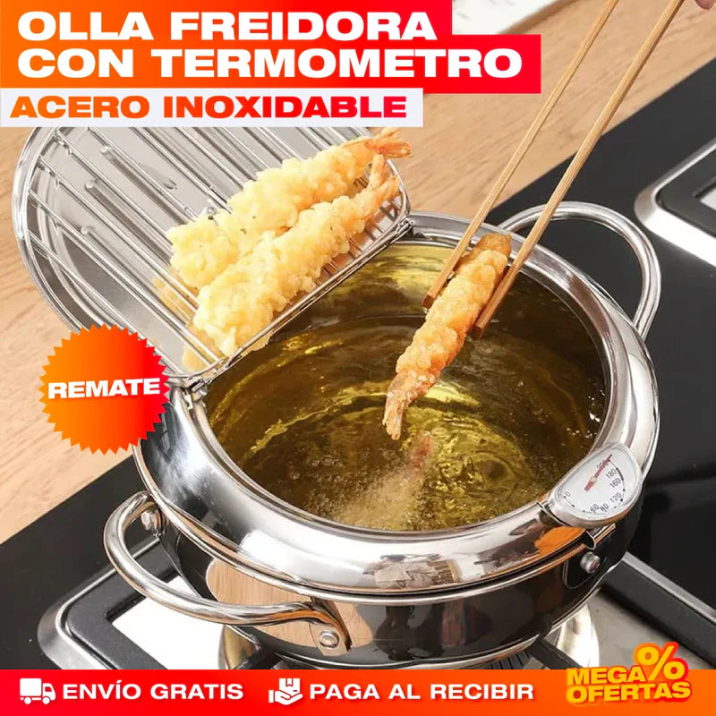OLLA FREIDORA JAPONESA CONTROL DE TEMPERATURA