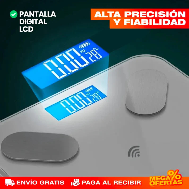 VidaSync BASCULA INTELIGENTE BLUETOOTH