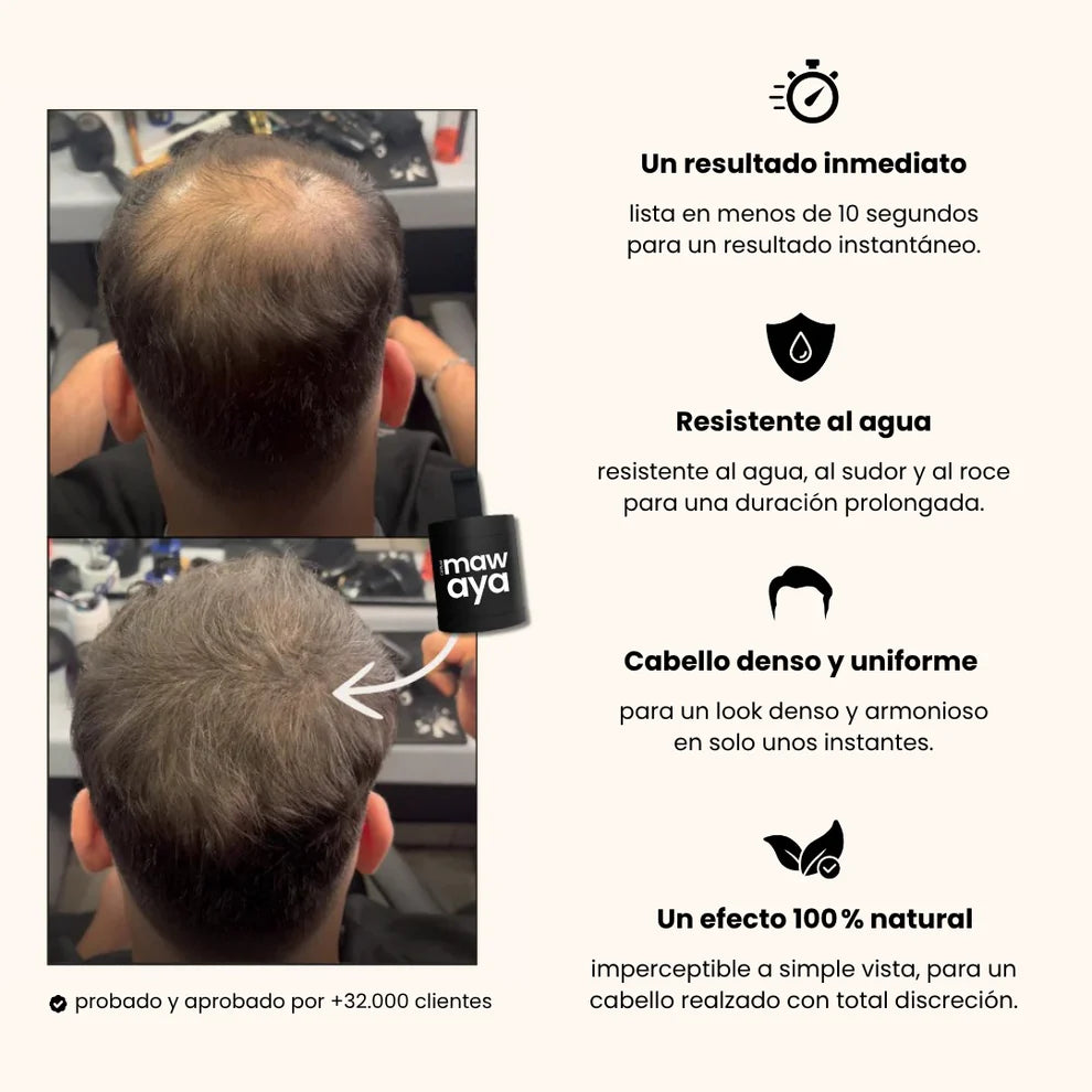 Camuflaje capilar - Envio gratis