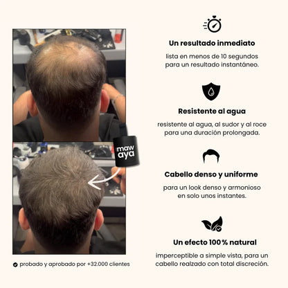Camuflaje capilar - Envio gratis