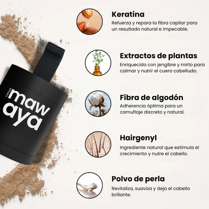 Camuflaje capilar - Envio gratis