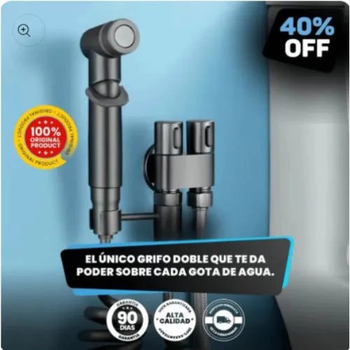 Bidet de Mano 2 en 1 de Acero Inoxidable: Ahorro y limpieza eficiente