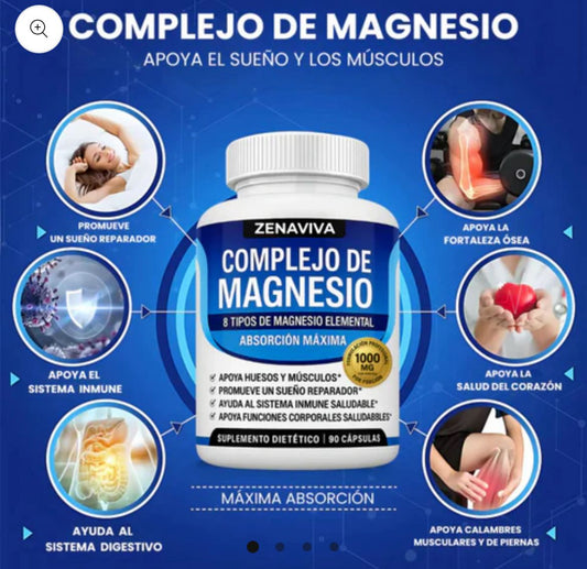 2x1 Complejo de magnesio 8 en 1 Super Oferta